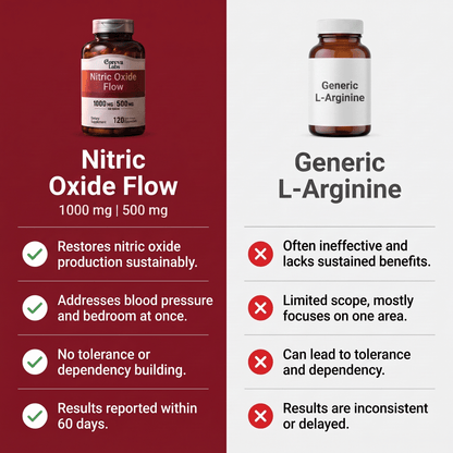 Nitric Oxide Flow - Blood Flow Restoration for Men Over 50 - Coreva Labs USA
