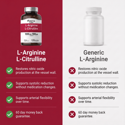 Nitric Oxide Flow - Blood Pressure Support You Can Actually Feel - Coreva Labs USA
