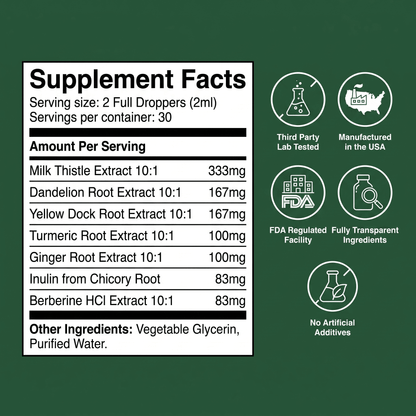 Super Liver - Triple Pathway Liver Detox Formula - Coreva Labs USA