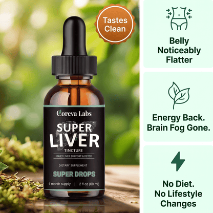 Super Liver - Triple Pathway Liver Detox Formula - Coreva Labs USA