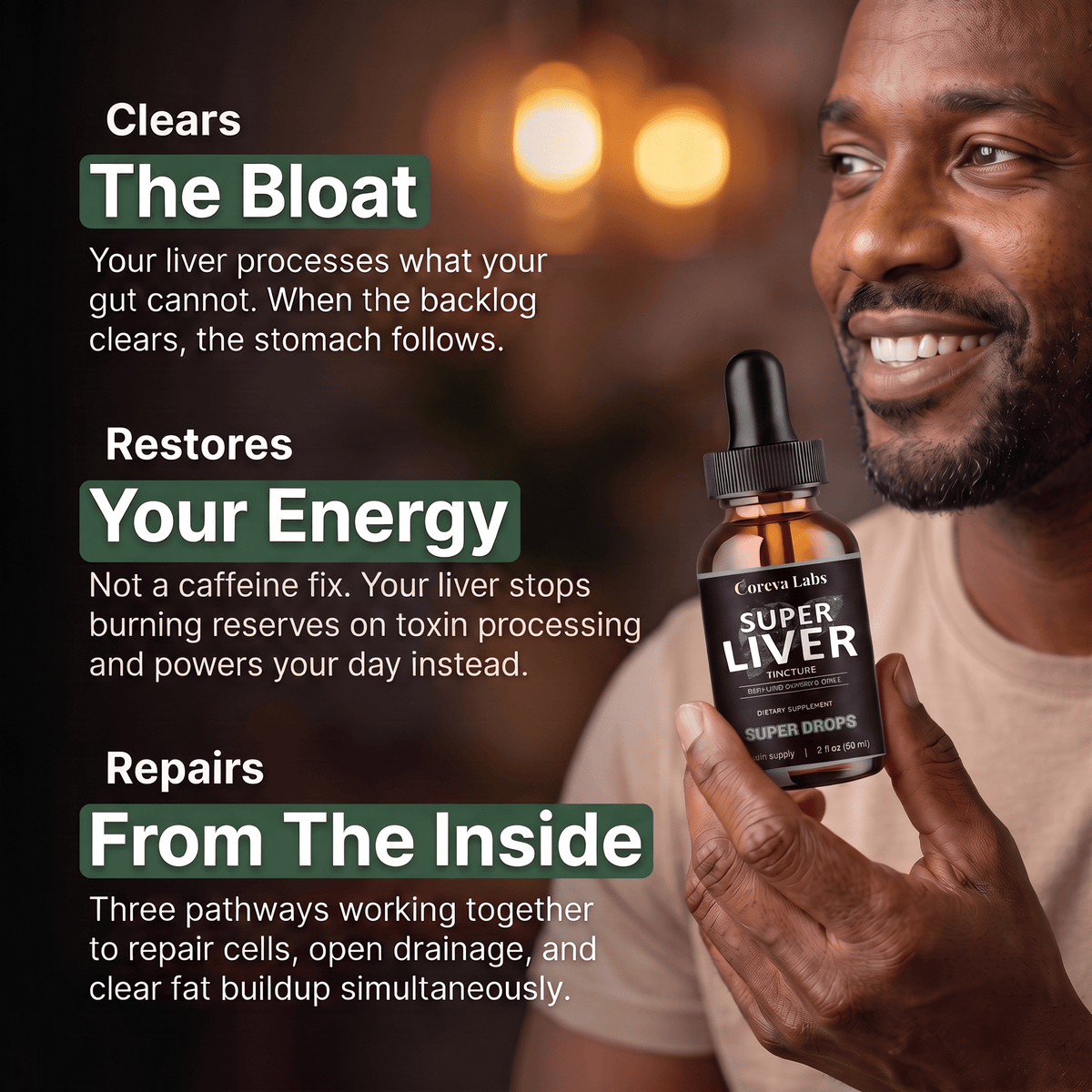 Super Liver - Triple Pathway Liver Detox Formula - Coreva Labs USA